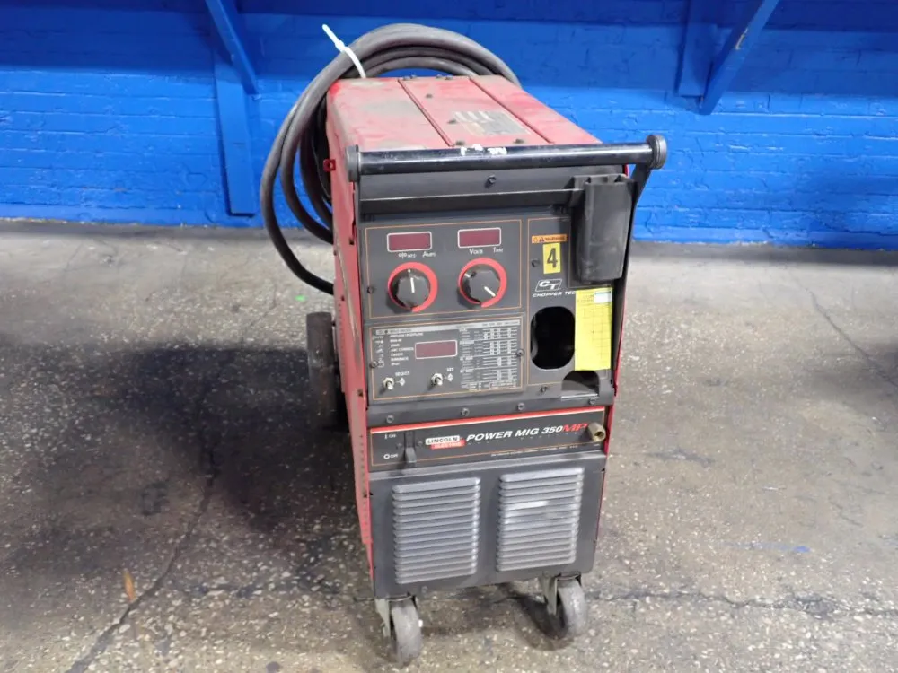 Lincoln 350 A Welder - Power Mig 350 Mp