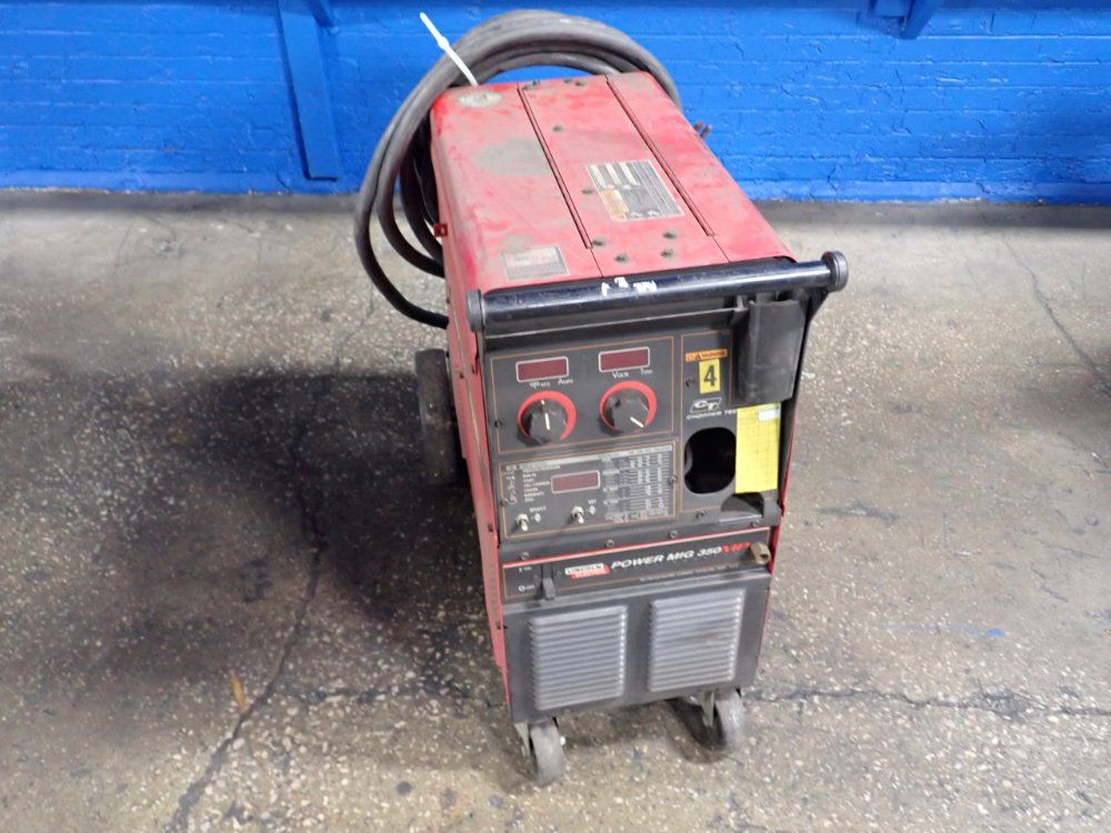 Lincoln 350 A Welder - Power Mig 350 Mp