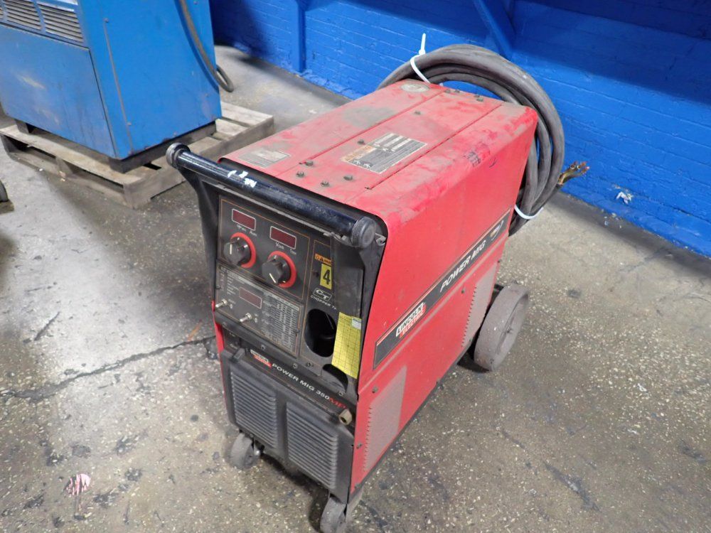 Lincoln 350 A Welder - Power Mig 350 Mp