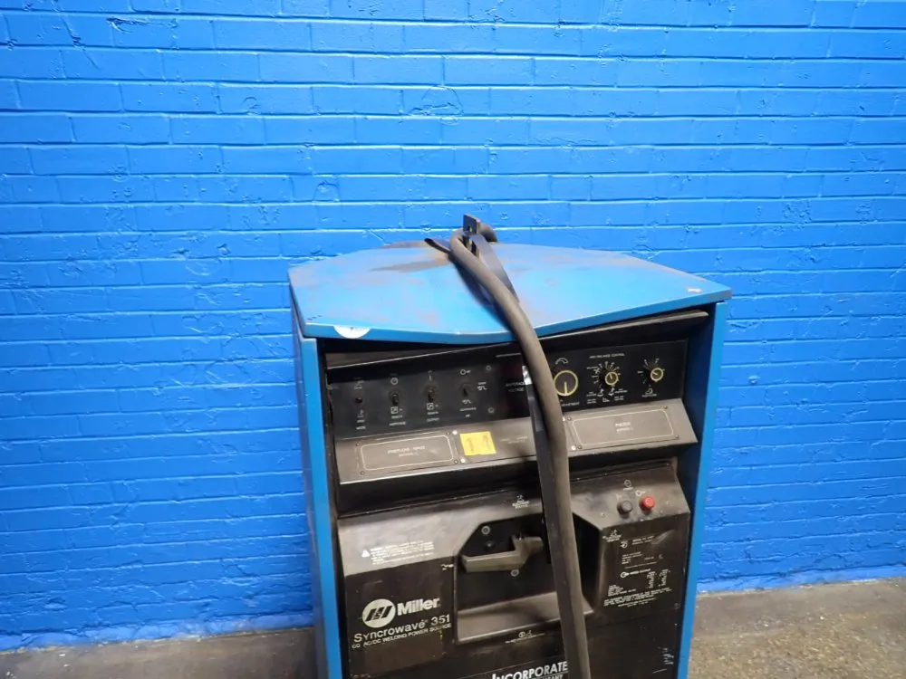 Miller 400 A Welder Power Source - Syncrowave 351