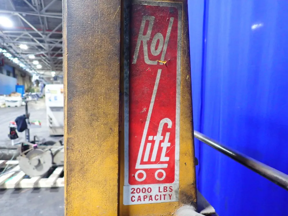 Rol-lift 2000 Lbs Electric Pallet Jack Stacker
