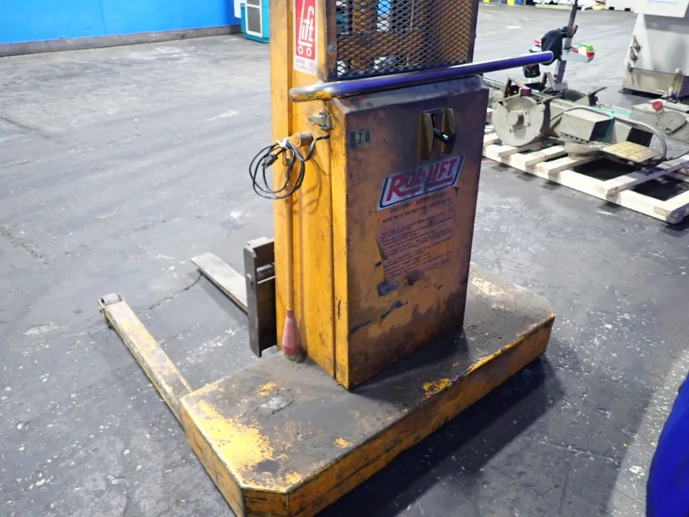 Rol-lift 2000 Lbs Electric Pallet Jack Stacker