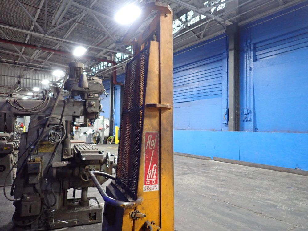 Rol-lift 2000 Lbs Electric Pallet Jack Stacker