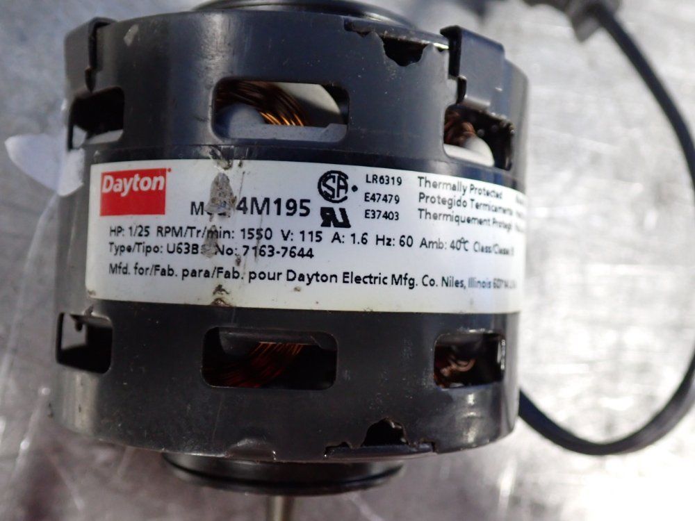 Dayton 1/25 Hp Hvac Motor - 4m195