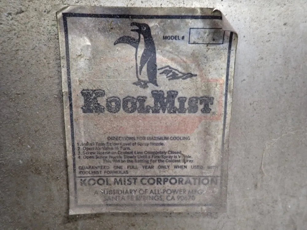 Koolmist 1 Gal Spray Mist Coolant System Tank
