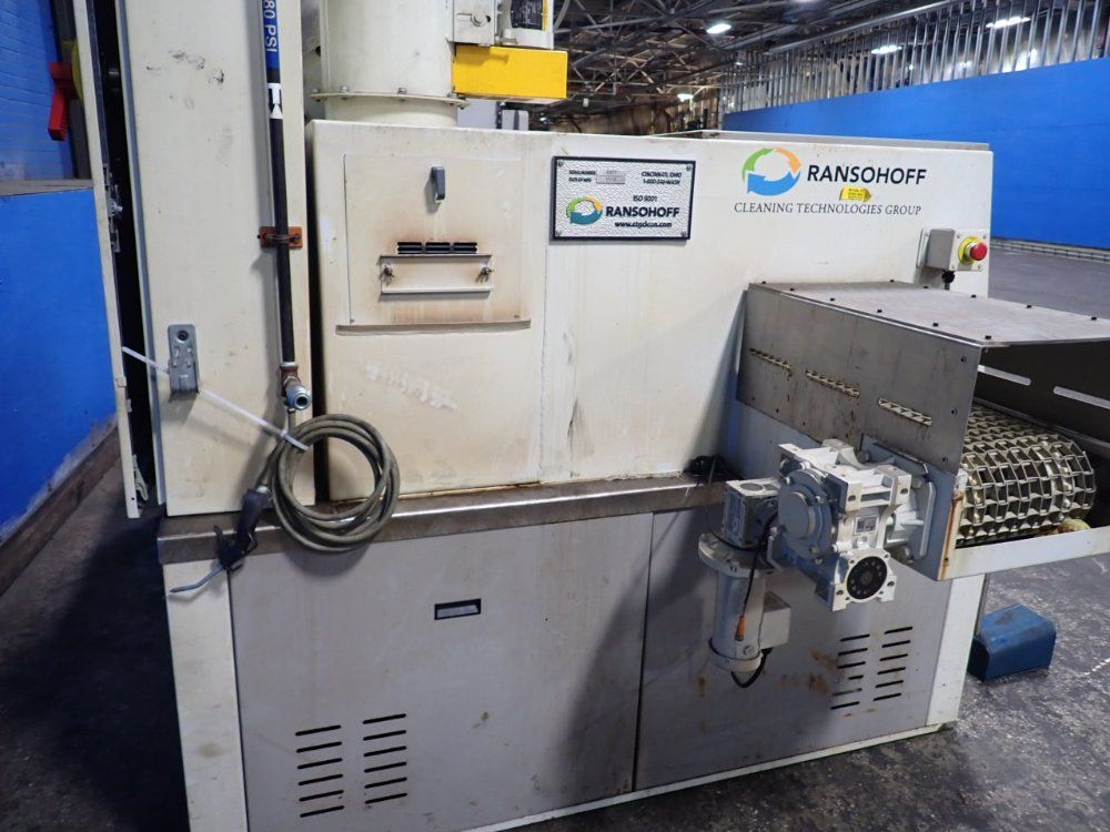 Ransohoff 210 Gal Conveyorized Parts Washer
