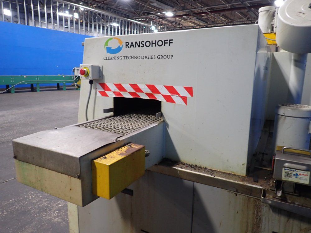 Ransohoff 210 Gal Conveyorized Parts Washer
