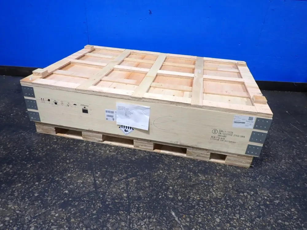 76" X 52" X 14" Wooden Crate