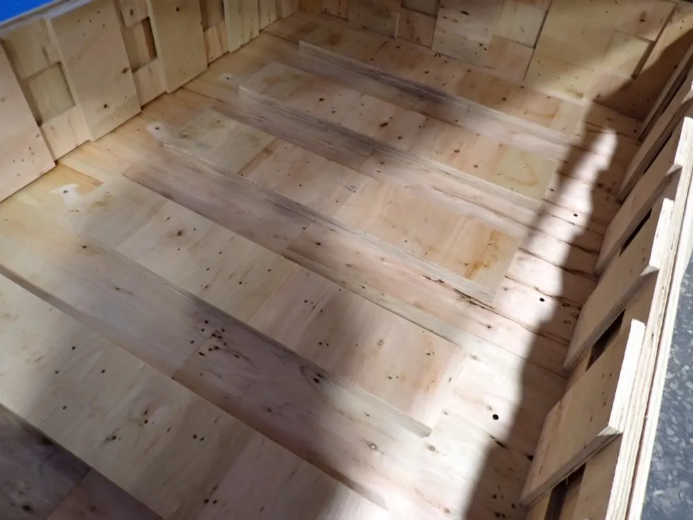 76" X 52" X 14" Wooden Crate