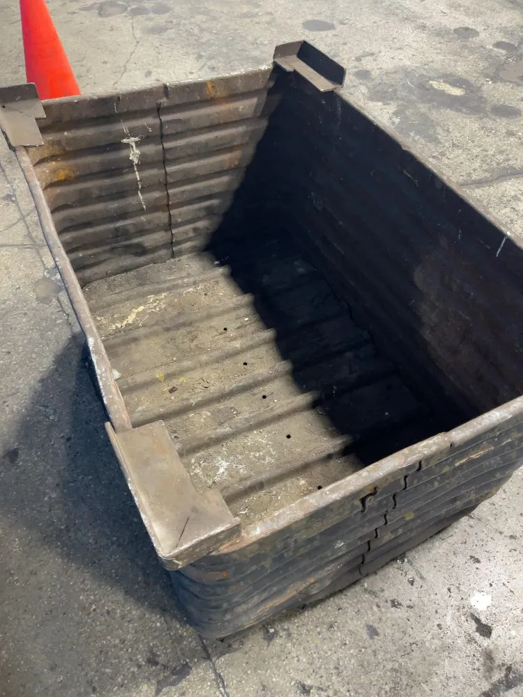 32” X 25” X 23” Metal Bin