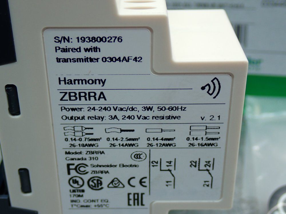 Schneider Electric Wireless Batteryless Push Button - Xb5rfa02