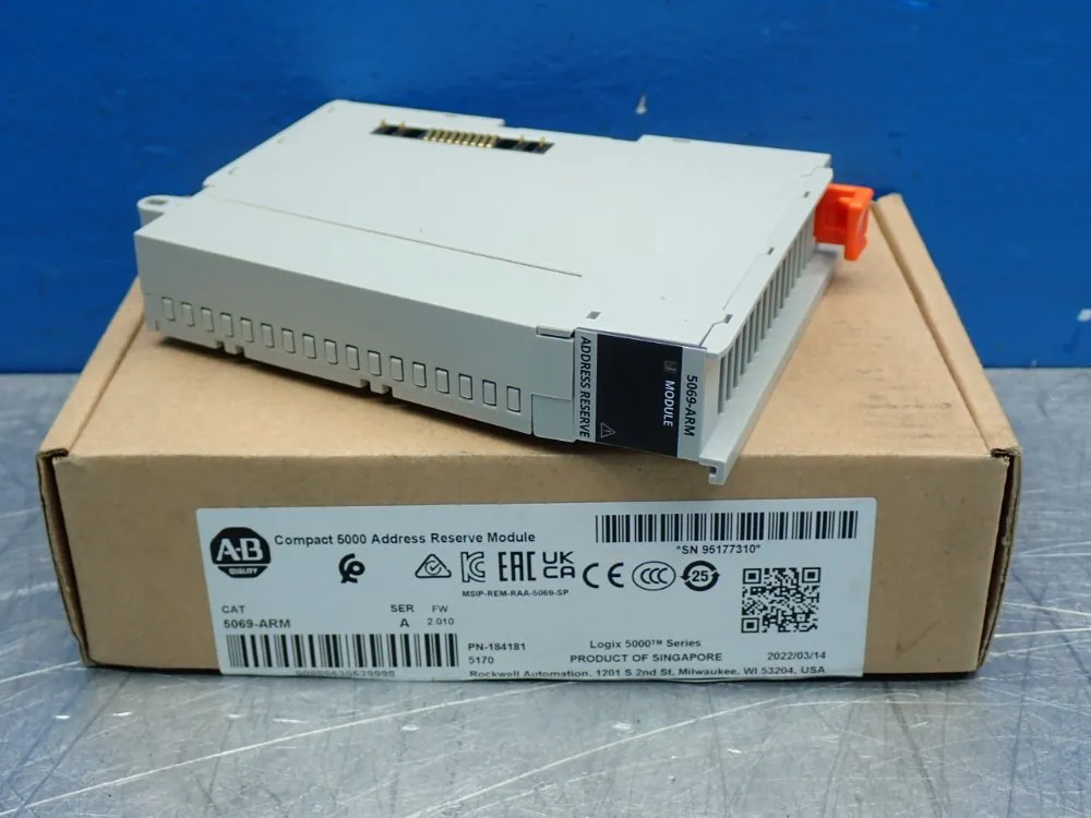 Allen Bradley Compact I/o Address Reserve Module - 5069-arm