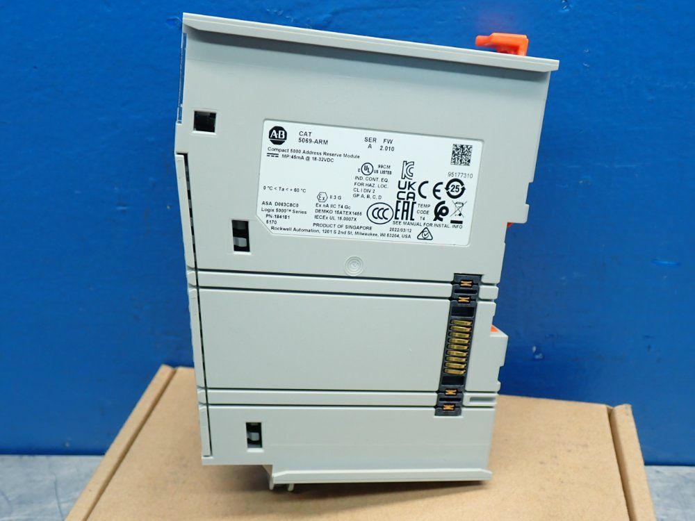 Allen Bradley Compact I/o Address Reserve Module - 5069-arm