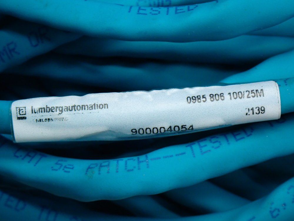 Lumberg Automation Industrial Cat-5e Cable, 2pcs - 900004054