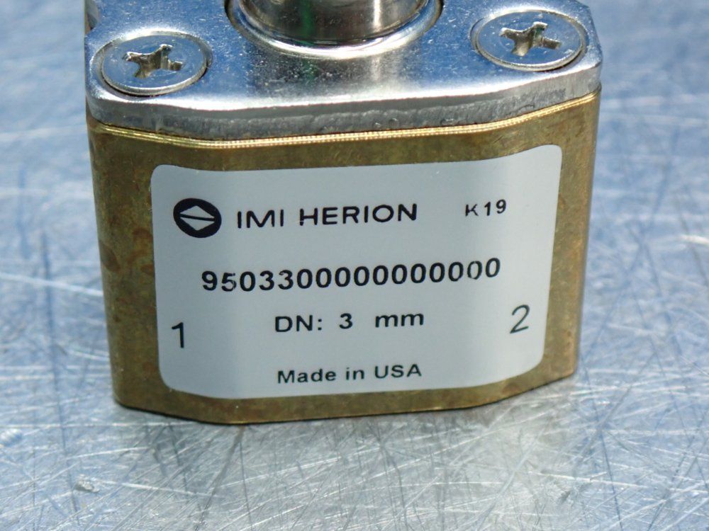 Imi Herion Direct Solenoid Poppet Valve - 9503300000000000
