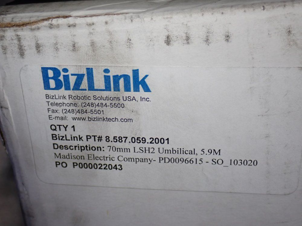 Bizlink Lsh Umbilicals - 8.603.052.2001