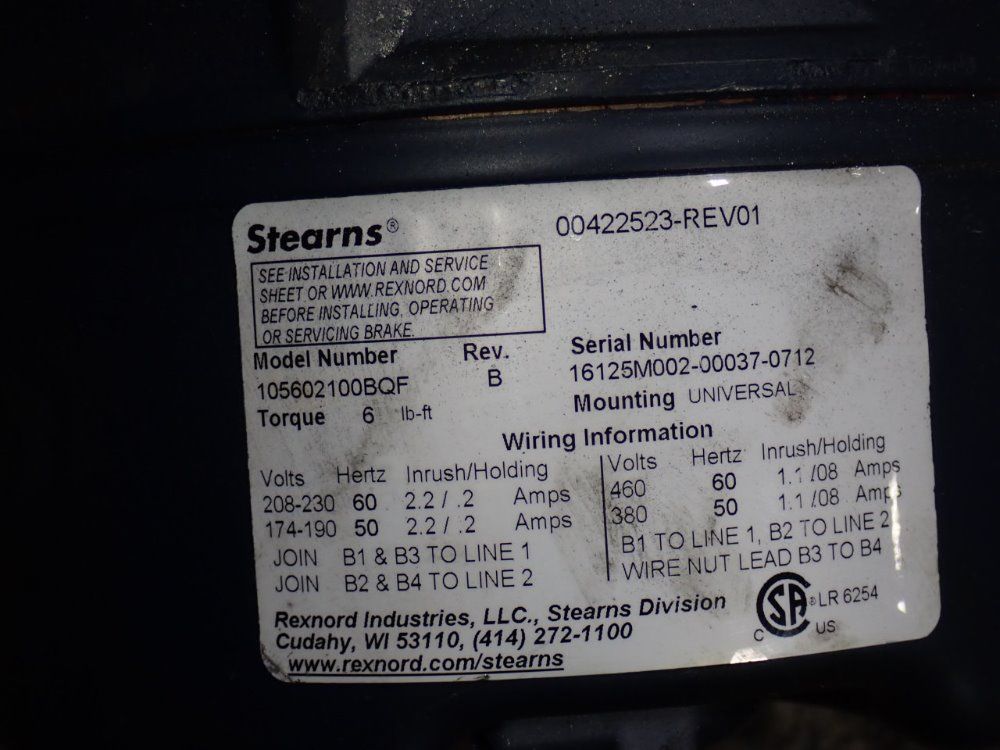 Leeson 3/4 Hp Motor - C6t17fc112f
