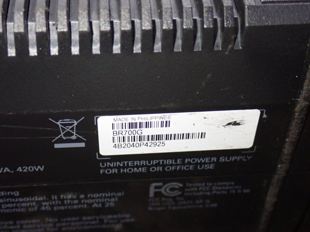 Apc Power Supply - Br700g
