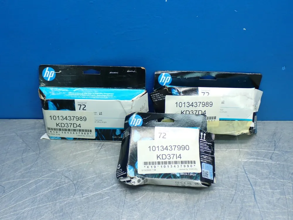 Hewlett-packard Designjet 72 Ink Cartridge, 3pcs - C9380a & (2) C9373a