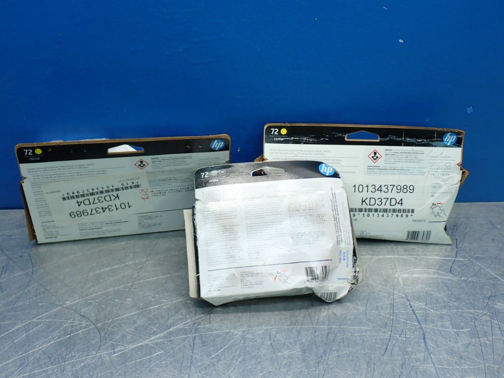 Hewlett-packard Designjet 72 Ink Cartridge, 3pcs - C9380a & (2) C9373a