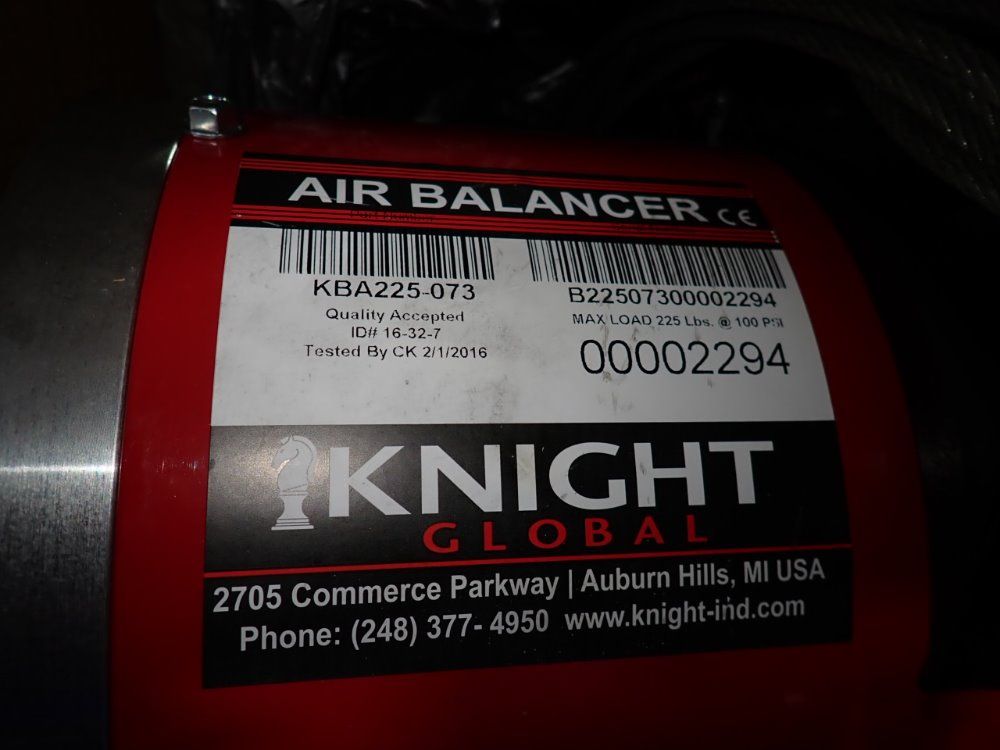 Knight 225 Lbs Balancer - Kba225-073