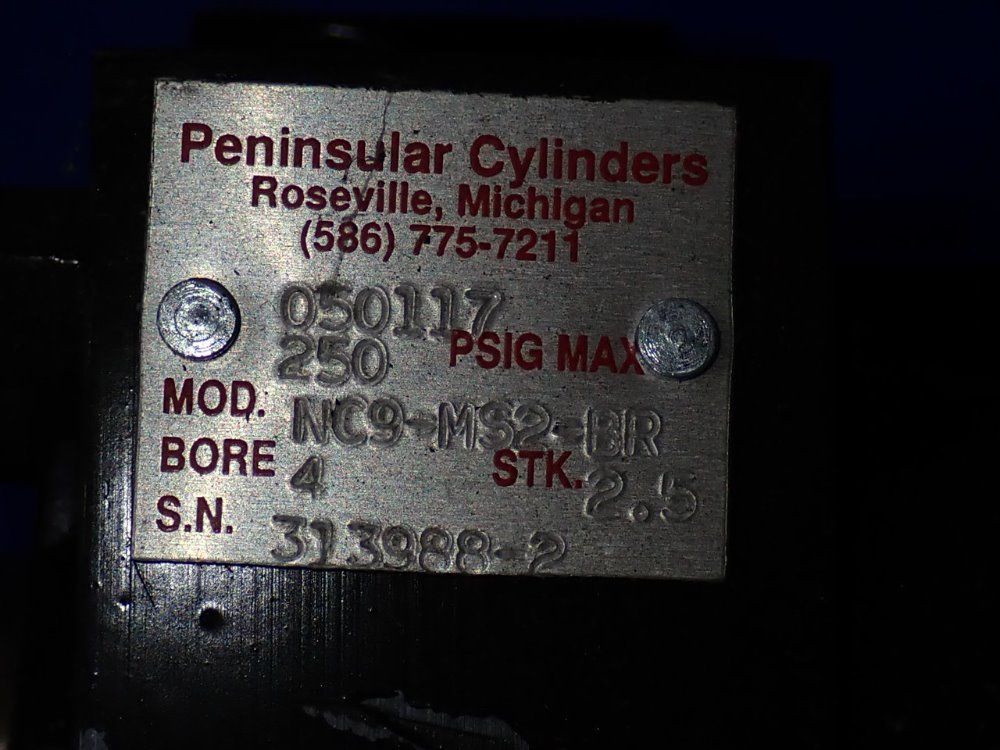 Peninsular Cylinders Cylinders - Nc9-mp1-br / Nc9-ms2-br