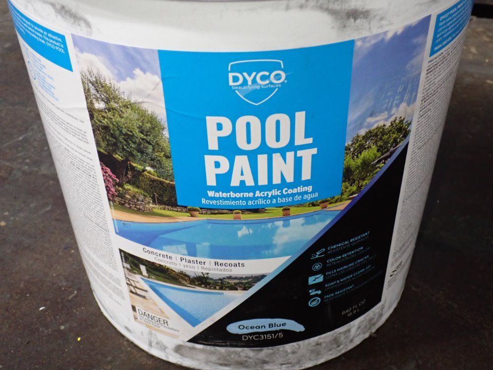 Dyco Ocean Blue Pool Paint - Dyc3151/5