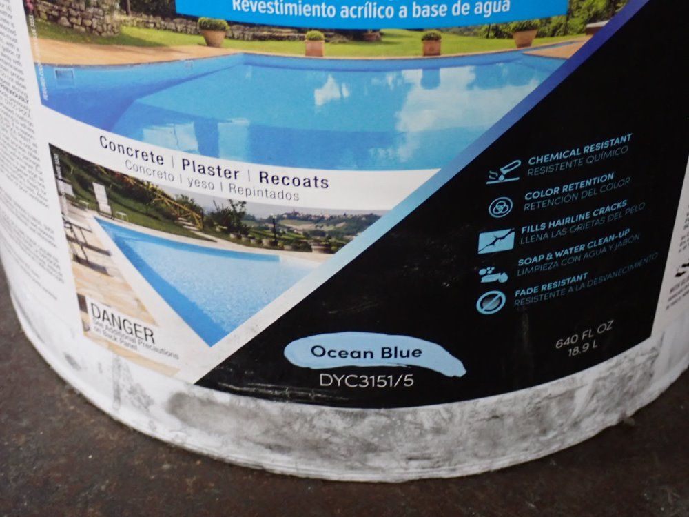 Dyco Ocean Blue Pool Paint - Dyc3151/5