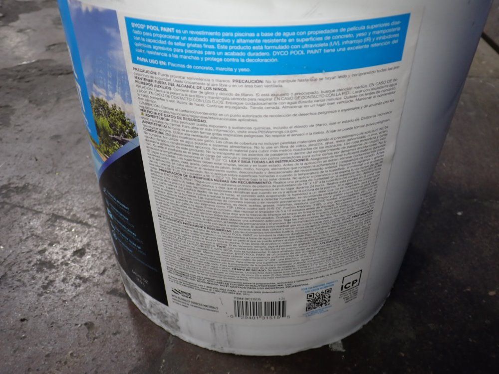 Dyco Ocean Blue Pool Paint - Dyc3151/5