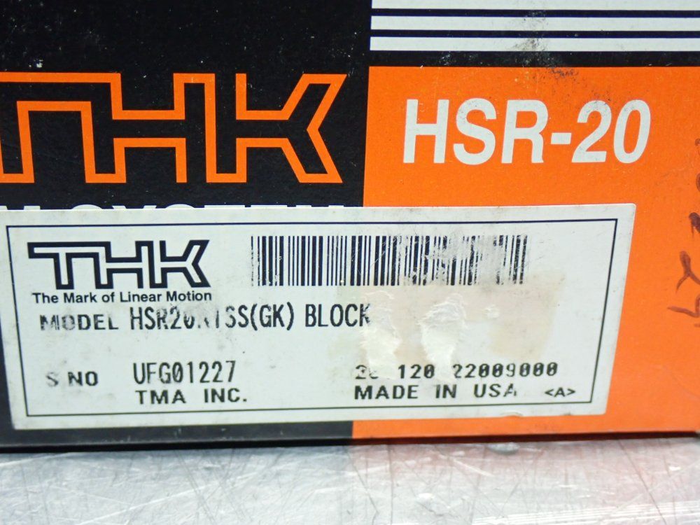 Thk Gk-series Lm Guide - Hsr20