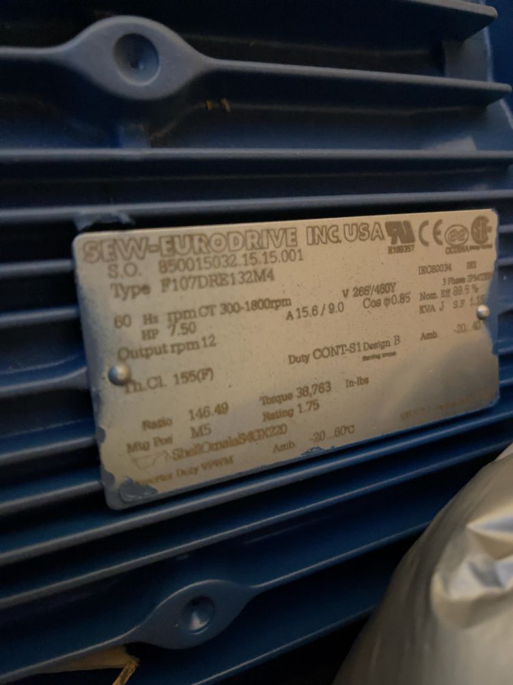 Sew 7.50 Hp Gear Drive - 850015032.15.15.001