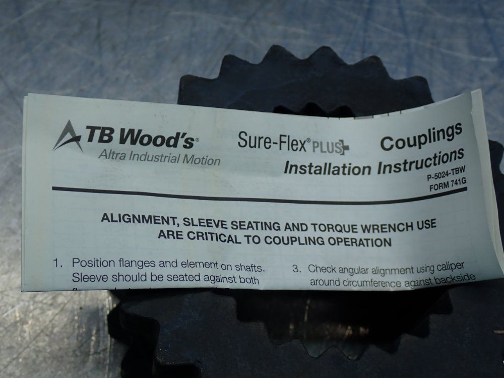 Tb Woods Sure-flex Plus Coupling Sleeve - 8j