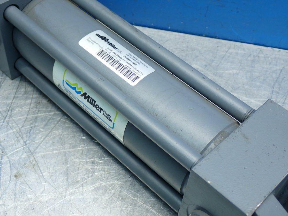 Miller 3000 Psi Max Series-hv2 Hydraulic Cylinder - Hv284b2b-2.00-6.000-0100-s22t-9