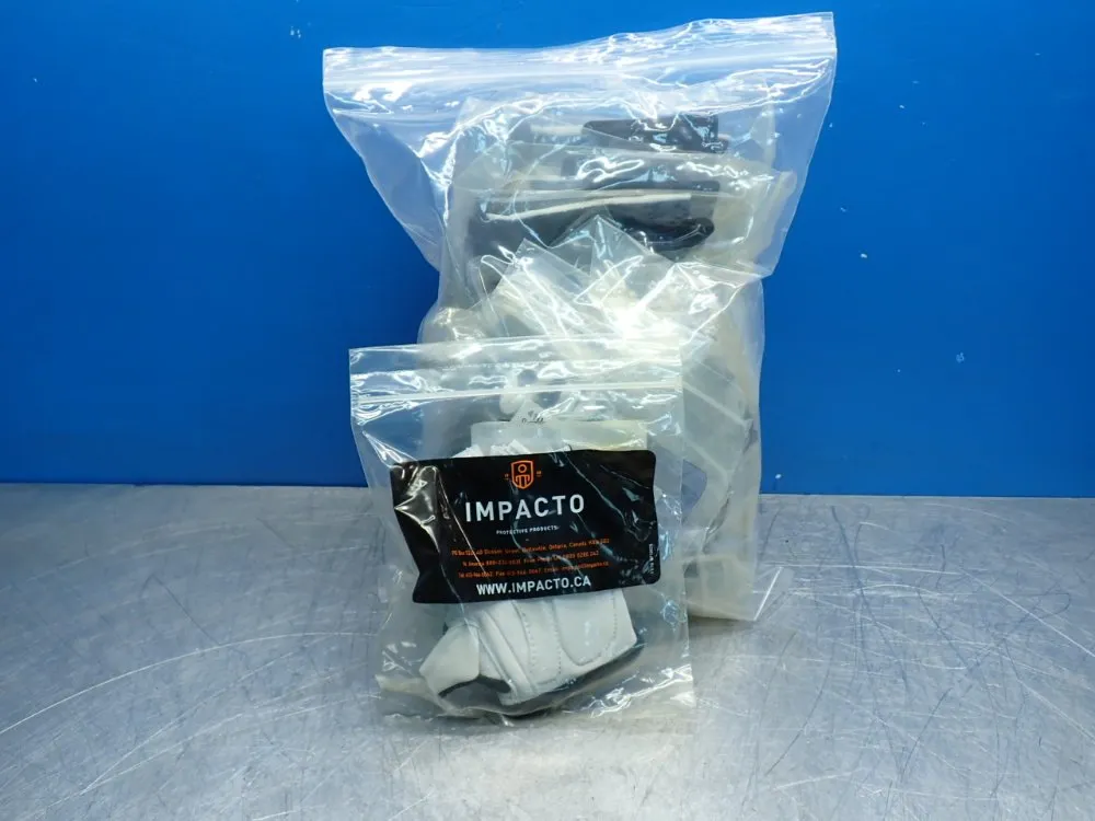 Impacto Size 9 Large Impact Pearl Mesh Left Hand Anti-vibration Glove, 24pcs - 410-30llh