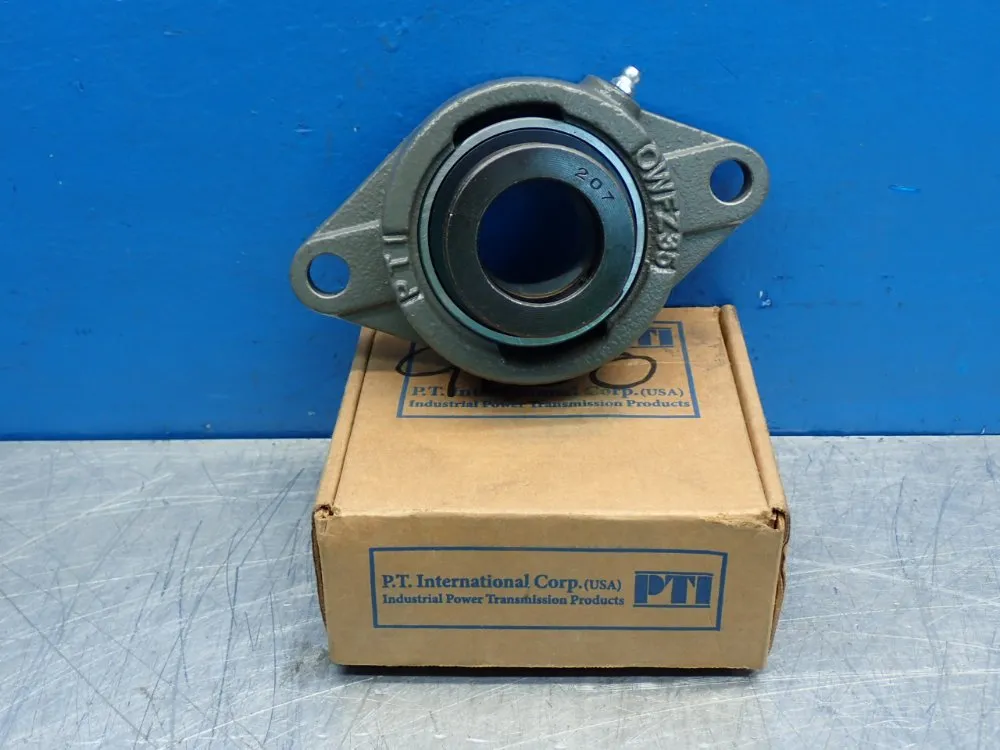 Pti International Owfz200-series 2-bolt Piloted Flange Bearing - Owfz207-35amm