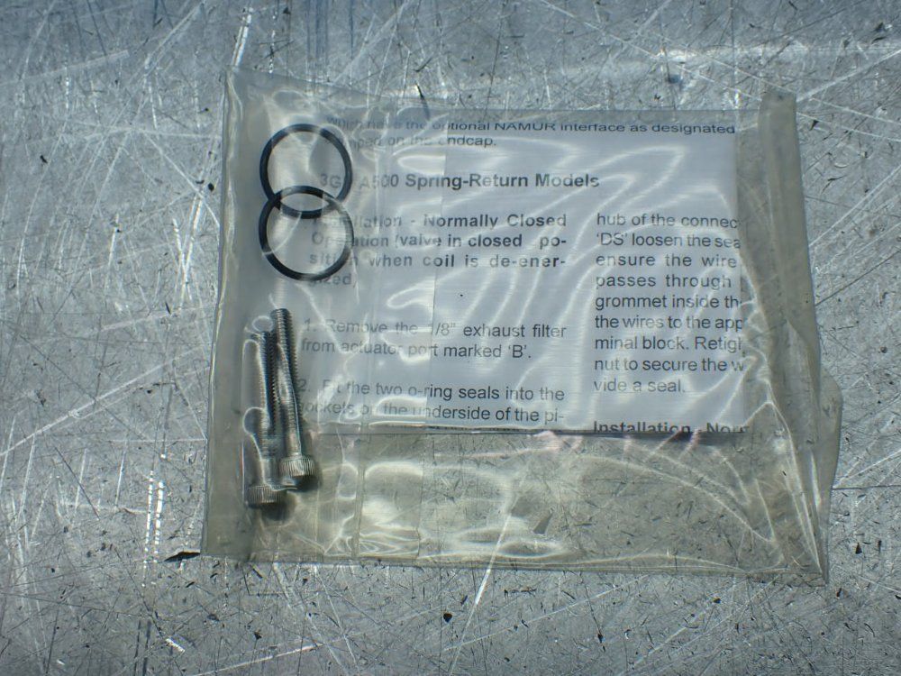 Gemini Valve 3-way Pneumatic Pilot Valve - 3gp-mr03d-24vdc-ds