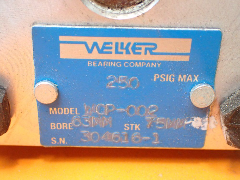 Welker Pneumatic Clamp - Sb4n075b010d001d000