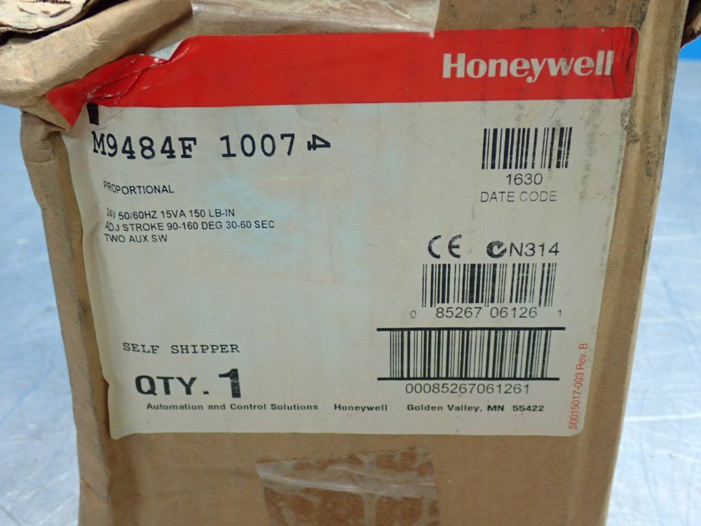 Honeywell Modutrol Iv Motor Unit - M9484f1007
