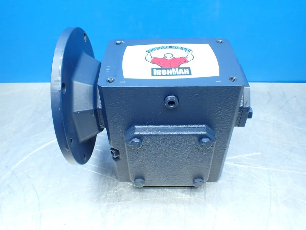 Grove Gear 60:1 Ratio Ironman Right Angle Gear Reducer - Grg-bmq-821-60-l-56
