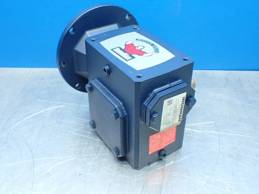 Grove Gear 60:1 Ratio Ironman Right Angle Gear Reducer - Grg-bmq-821-60-l-56
