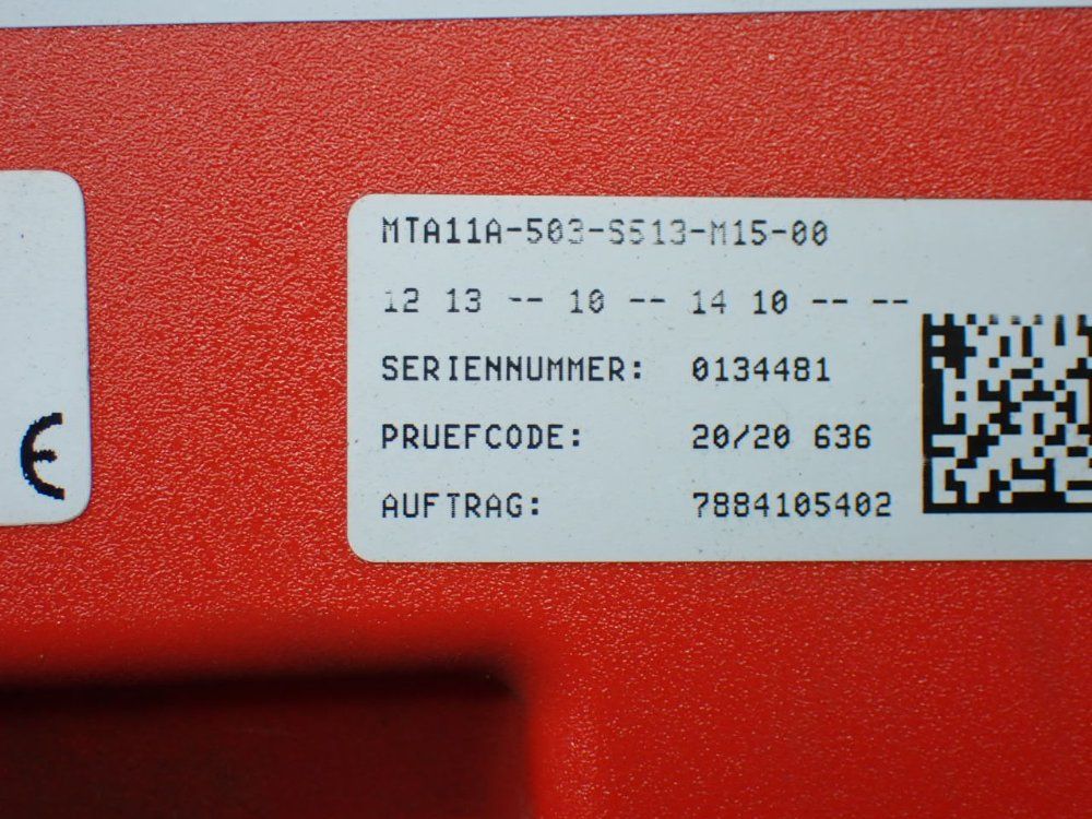 Sew Eurodrive Movifit Decentralized Drive Control - Mta11a-503-s513-m15-00
