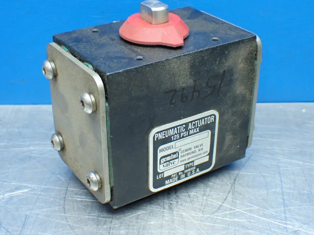 Gemini Valve Type Cw-c Pneumatic Actuator - A522d