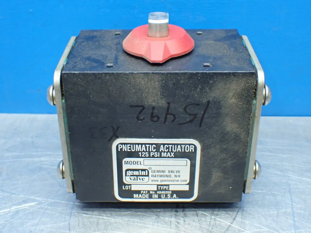 Gemini Valve Type Cw-c Pneumatic Actuator - A522d