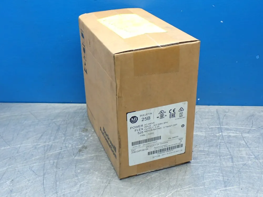 Allen Bradley Powerflex 525 Adjustable Frequency Ac Drive - 25b-d2p3n104