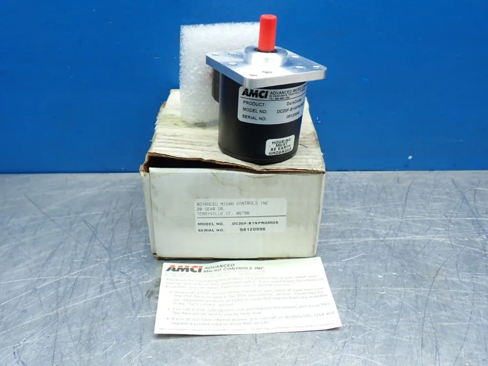 Advanced Micro Controls Absolute Digital Rotary Shaft Encoder - Dc25f-b1nprgmds