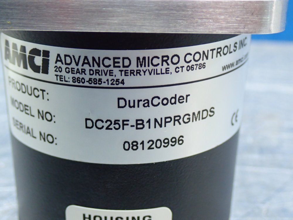 Advanced Micro Controls Absolute Digital Rotary Shaft Encoder - Dc25f-b1nprgmds