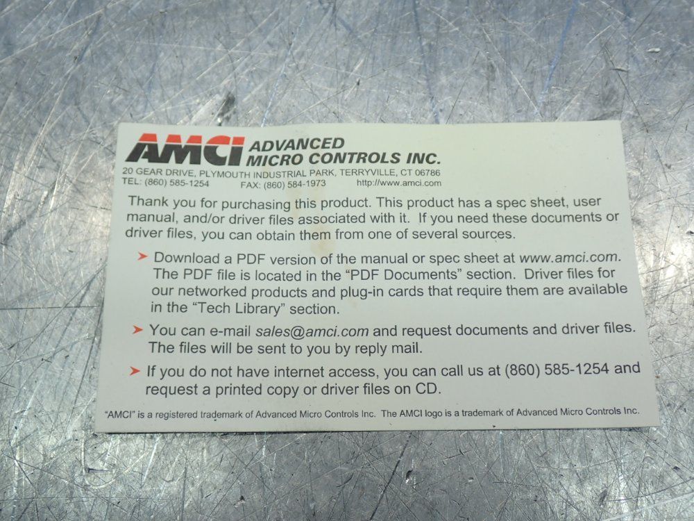 Advanced Micro Controls Absolute Digital Rotary Shaft Encoder - Dc25f-b1nprgmds