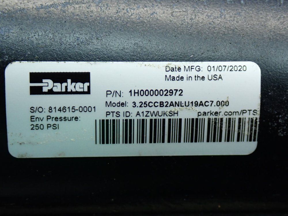 Parker Hydraulic Cylinder - 3.25ccb2anlu19ac7.000