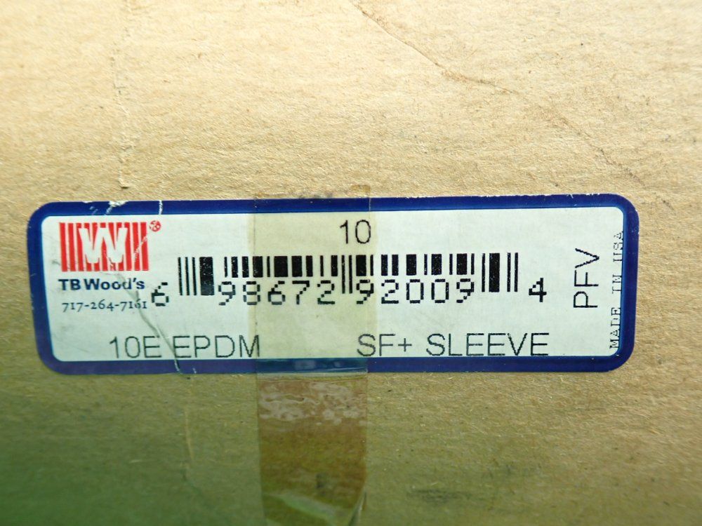 Tb Woods Sure-flex Coupling Sleeve - 10eepdm