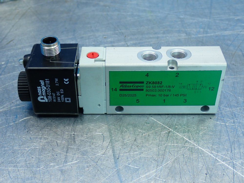 Atlast Copco Solenoid Valve - Zk8082